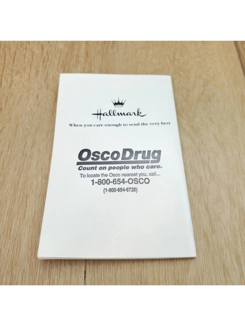 Vintage 1997 Hallmark Osco Drug Pocket Calendar 5.5